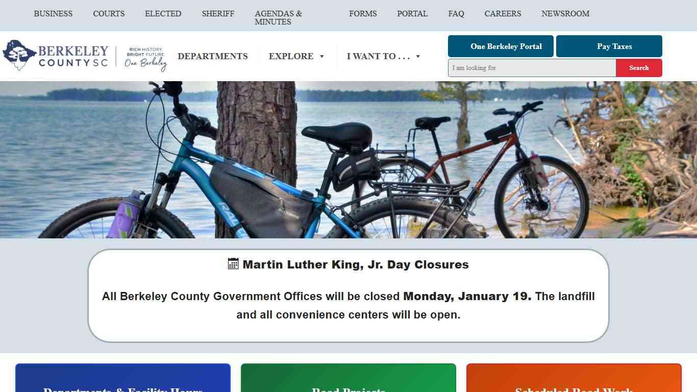 Berkeley County Government – Investing in Tomorrow TODAY